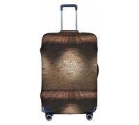 Yanyu Lights hit the brick wall Print Universal Suitcase Cover Elastico Lavabile Viaggio Bagaglio Protector Bagagli Adulto, bianco, Large