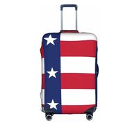 Yanyu Texas State Flag Print Universal Suitcase Cover Elastico Lavabile Viaggio Bagaglio Protector Bagagli Adulto, bianco, X-Large
