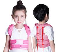 YANYUESHOP Correttore posturale, regolabile per prevenire la schiena e prevenire la parte superiore della vita dei bambini, cintura di supporto per la correzione delle lesioni ossee, S