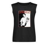 YANYUFUQI Eddi Guerrero Latino Heat Black Sleeveless T-Shirt Mens Unisex Vest Tank Tops XL
