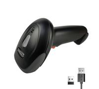 Yanzeo L6811 - Scanner per codici a barre 1D, wireless, 2,4 G e cavo USB, per Windows, Android, iOS e PC
