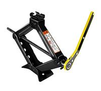YAOBLUESEA Cric Auto,Car Jack Scissor Jack Sollevatore Carrello con Sollevamento a Cricchetto, Auto Cambio gomme Attrezzo Sollevatore a Forbice Manovella PKW/SUV/MPV Attrezzo 1.5T
