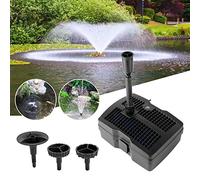 YAOBLUESEA Pompa per Laghetto Filtro per Laghetto UVC Filtro Fontana 4 in 1 con Filtro Chiarificatore UV CUF-2500 1000L / H 28W 10m Cavo di Alimentazione Giardino e Fontana Design