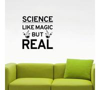 YAODANGM La scienza è come la magia, ma è reale. (Adesivi murali introduttivi, ricerche sull'apprendimento della chimica, arte stimolante, decorazioni per l'aula)