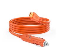 YAODHAOD Accendisigari su XT60 DC 12 V/24 V 14 AWG 2 m, XT60 caricabatteria da auto per Jackery Bluetti Anchor GRECELL Solar Panel RV Generator