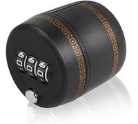 YAODHAOD Serratura a combinazione per bottiglia di vino, whisky e bevande, tappo riutilizzabile, diametro 26 mm e 28 mm, colore nero, materiale nylon