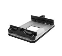 YAODHAOD Staffa di base per CPU, scaffale inferiore in ferro per ventilatore del radiatore, per staffa AM4 AMD B350 X370 X470 A320 (Staffa per CPU nera)