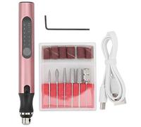 YAOGOHUA Electric Micro Engraver Pen Set Nail Drilling Machine Mini Portable USB Charging Mult Function Tool