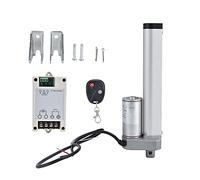 YAOGOHUA Motor Electric Putter Industrial Linear Actuator with Mounting Bracket Stroke 200mm JSTGZU1 (yaogohuauOppy-12)