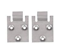 YAOGUI 2Pcs Golfs Carrello Sedile Base Cerniera Piastra di Ricambio Golf Carrello Staffa di Sedile Per 71610-G01 Accessori Durevole Piastra Cerniera Inferiore