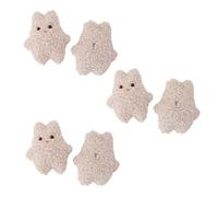 YAOGUI 6 Pcs Carino Peluche Orso Toppe Cartoon Piccolo Animale Ricamato Panno Sticker Craft Applique Per Bambini Vestiti Toppe Ricamate Per Le Ragazze Abbigliamento Giacche