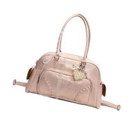 YAOGUI Borsa In Pelle PU Alla Con Spaziosi Spalle In Pelle PU Interni Borsa Pizzo Non Curare La Per Decori Bowknot