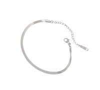 YAOGUI Bracciale aperto alla moda in acciaio inox, leggero, gioiello elegante per abbigliamento casual o formale, set intercambiabile alla moda
