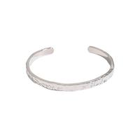 YAOGUI Bracciale aperto alla moda in acciaio inox, leggero, gioiello elegante per abbigliamento casual o formale, set intercambiabile alla moda