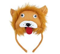 YAOGUI Cerchietto per capelli a forma di cartone animato, in peluche, divertente, con animali, accessorio per capelli, per feste di compleanno, cosplay, feste