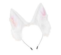 YAOGUI Cerchietto per capelli in peluche peloso con design snodabile per eventi DressingUp, adulti, bambini, giochi di ruolo, eventi a tema, copricapo con orecchie in peluche per giochi di ruolo