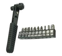 YAOGUI Chiave a cricchetto 1/4 "Adattatore chiave a bussola cricchetto azionamenti maniglia cacciavite a sgancio rapido chiave esagonale strumento di riparazione
