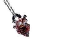 YAOGUI Collana Del Cuore In Fatto A Mano Con Gioielli Romantici Regolabili A Catena Argento Per Suo Regalo Collana Da Giorno Anniversario