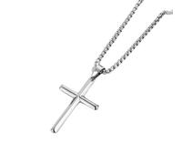 YAOGUI Collana religiosa con ciondolo a forma di crocifisso, ipoallergenica, gioiello per il collo, comodo da indossare