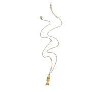 YAOGUI Elegante set di gioielli con ciondolo a forma di pesce, comodo da indossare, ideale per gite in spiaggia e occasioni speciali, collana da donna per feste in spiaggia