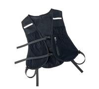 YAOGUI Gilet da corsa regolabile con supporto per telefono Zaini da corsa leggeri Giubbotto riflettente Outdoor Vest Water Vescica Pack Outdoor Per Escursioni E Pendolarismo