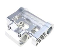 YAOGUI Regolabile Pieghevole Bike Poroso Stem 25.4MM Cavità Biciclette Manubrio Stem Sostituzione Doppio Ciclismo Accessori Bici Pieghevole Poroso