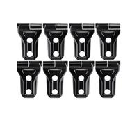 YAOGUI Set di coperture protettive per cerniere in ABS per portiera superiore sinistra e destra, set decorativo per 4 porte