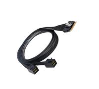 YAOGUI SFF-8654 8i Y 2 Interfacce SFF-8643 Cavo Collegamento Cavo Trasmissione Dati Stabile Veloce 50/80 Cm