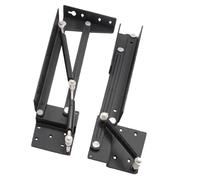 YAOGUI Spazi Salvamento Silenzi Che Pieghevano Sgabelli Con Accessorio In Acciaio A Rullino Freddo Arrugginito Per Casa E Ufficio Utilizzare Hardware Sgabello Pieghevole Con Tampone Idraulico