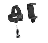 YAOGUI Staffa ergonomica per telecamera con inclinazione di 45° per la prima persona in condizioni estreme, supporto per testa antiscivolo per fotocamere sportive