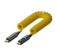 YAOGUI Tipo multifunzionale trasferimento di dati del cavo 20Gbps della molla dell'esposizione digitale di C 8K per i vari dispositivi e scenario