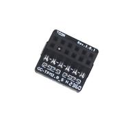 YAOGUI TPM 2.0 Modulo di Sicurezza di Crittografia Aggiornato TPM2.0 Modulo 12Pin Per Scheda Madre Alta Sicurezza Remote Card Crittografia