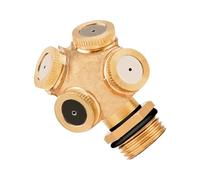 YAOGUI Ugello di irrigazione automatico antiruggine con tecnologia nebulizzata fine e rotazione a 360 gradi per un efficiente dispositivo di irrigazione da giardino rimovibile per piante