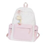 YAOGUI Zaino da scuola per studenti Zaino da viaggio Zaino casual di grande capacità Zaino casual con stampa a stelle per laptop con stampa a stelle Zaino casual da viaggio per scuola Zaino semplice