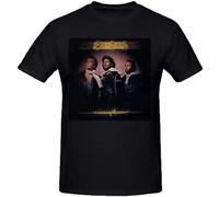 YAOHANXIN Bee Gees Children of The World Men Printed T Shirts O Neck Black M
