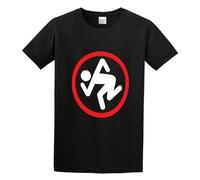 YAOHANXIN Men's Round Neck T-Shirt Dirty Rotten Imbeciles D.R.I Thrash Metal Soft And Light Black M