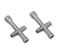 Yaohappy Confezione da 2 chiavi a croce da 4 mm 5 mm 5,5 mm 7 mm, chiave esagonale a manica piccola per automodelli RC, camion, buggy