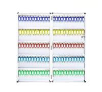 YAONJS Cassetta Portachiavi da Parete in Lega di Alluminio - Armadio Sicuro per La Gestione delle Chiavi per Agenzie Immobiliari E Immobiliari(120 Bits)