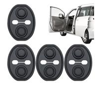 YAOPIU Copertura Protettiva in Silicone per Serratura Porta Auto,Guardia Protettiva in Silicone per Serrature delle Porte - Guarnizione Silenziosa per Auto Stabile Accessori Esterni per Silenzio