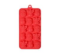 YAOPIU Natalizi | Stampo Antiaderente Con 15 Cavità,Silicone Resistente Alle Alte Temperature Natalizi Da Forno,Per Cucina Dolci Cioccolato Sapone Creta Artigianato