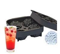 YAOPIU per Ghiaccio Palline da Golf | Silicone a Sformatura Facile con 4 Forme da Golf Morbido per Congelatore | Stampo Per Ghiaccio Per Whisky In Silicone,Per Preparare Whiskey Cocktail Tequila Vodka