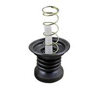 yaoqijie 1 pezzo di scarico for lavatrice a doppia canna, tappo dell'acqua, molla di scarico lasting(No. 3 white suit)