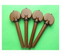 yaoqijie 1 Set (4 pezzi) Jujube Wood Cello Tuning Pegs 4/4 Full Size, Accessori for violoncello lasting