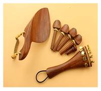 yaoqijie 1 set di parti for violino in palissandro di alta qualità 4/4 a grandezza naturale, accessori for violino lasting