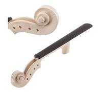 yaoqijie 4/4 Dimensione Universale di Alta Qualità Acero Collo di Violino Ebano Tastiera Violino Kit FAI DA TE Accessori Con Intagliato A Mano di Scorrimento lasting