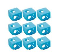 yaoqijie 5-30 pezzi Calzini in silicone V5 Resistenti alla temperatura Blocco riscaldante V5 Hotend I3 lasting(10pcs)