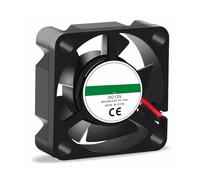 yaoqijie DC 5010/3010 5V/12V/24V Ventola di raffreddamento della CPU del computer 50MM 50x50x10mm Piccola ventola di scarico for stampante 3D 2 pin 50x50x10mm lasting(3010 12V,4PCS)
