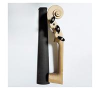 yaoqijie Manico for violino bianco a 5 corde 4/4 in acero + piroli for dadi della tastiera in ebano lasting