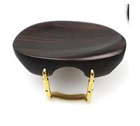 yaoqijie Poggiamento for violino a forma di 4/4 con staffa a vite a morsetto in sughero ebano legno di giuggiola, parti for poggiamento for violino lasting (Color : Natural ebony wood 2)