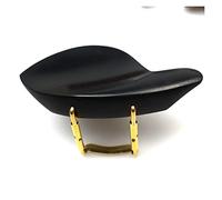 yaoqijie Poggiamento for violino a forma di 4/4 con staffa a vite a morsetto in sughero ebano legno di giuggiola, parti for poggiamento for violino lasting (Color : Ebony wood 2)